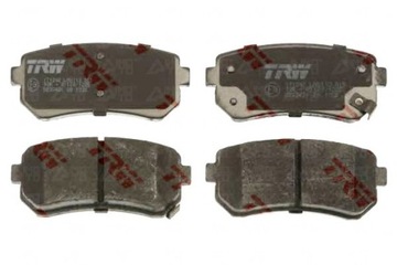 TRW GDB3421 Комплект тормозных колодок, тормоза