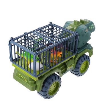 Игрушки для пожарных машин для детей 3-8 лет, динозавры с выдвижным механизмом.