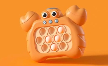 ЭЛЕКТРОННАЯ ИГРУШКА ДЛЯ ДЕТЕЙ POP IT АНТИСТРЕСС НАВЫК КРАБ