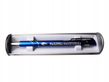 DŁUGOPIS NAJLEPSZA NAUCZYCIELKA + ETUI
