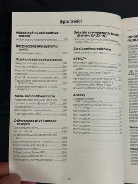 Ford Focus III 2010-2014 польский MK3 руководство по эксплуатации автомобиля