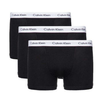 CALVIN KLEIN BOKSERKI MĘSKIE 3-PACK TRUNK L