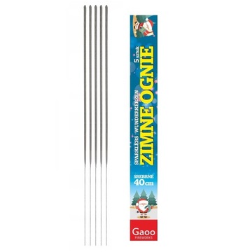 ZIMNE OGNIE - SZTUCZNE OGNIE - 28CM - SPAR28 - GAOO