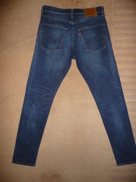 Spodnie dżinsy LEVIS 512 W31/L32=41,5/105m jeansy PREMIUM