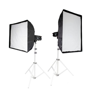 Softbox 90x60 см с сеткой, крепление Боуэнса