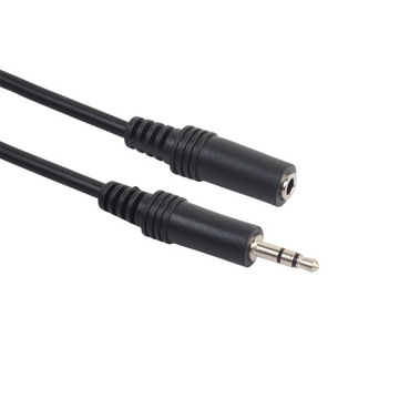 Стереофонический разъем 635 мм на удлинительный кабель для наушников 35 мм