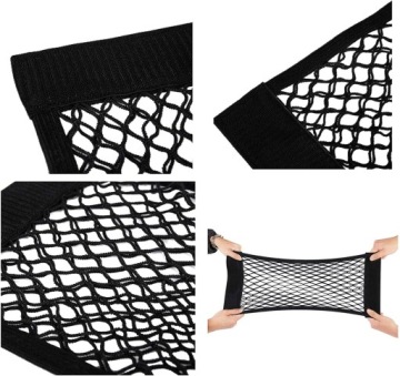 БОКОВАЯ СЕТКА НА ЛИПУЧКЕ ДЛЯ БАГАЖНИКА АВТОМОБИЛЯ ДЛЯ СУМКИ-ОРГАНИЗАТОРА АВТОМОБИЛЯ 40x25