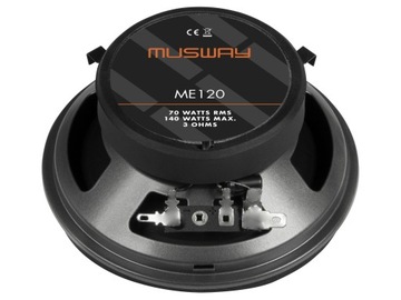 Musway ME120 – двухполосные колонки, диаметр 120 мм.
