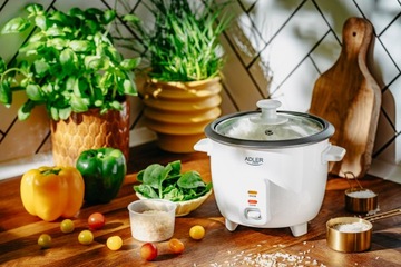 Garnek do gotowania Ryżu Sushi Parowar do Ryżu Warzyw 300W Ryżowar 0,6L