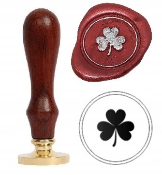Pieczęć, stempel do wosku, laku wzór KONICZYNA