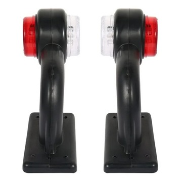 Светодиодный угловой габаритный фонарь Маркер полуприцеп прицеп эвакуатор