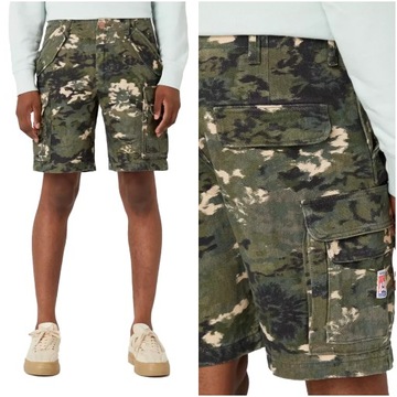 Męskie szorty materiałowe Wrangler CASEY CARGO SHORT W31