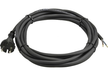 PRZEWÓD GUMOWY Z WTYCZKĄ H07RN-F 2x1 KABEL 1,5m