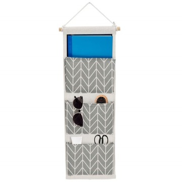 ПОДВЕСНОЙ КОВРИК-ОРГАНИЗАТОР НА СТЕНУ, ВАННУЮ ДВЕРЬ, ВЕШАЛКУ ДЛЯ ИГРУШЕК, 3 КАРМАНА