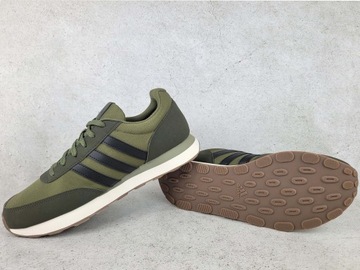 ADIDAS RUN 60S 3.0 IG1179 RACER BUTY MĘSKIE JOGGER ZIELONE