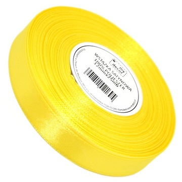 Wstążka Satynowa 12 mm FS02-035 Żółty