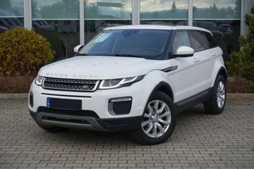 Land Rover Range Rover Evoque I SUV 5d Facelifting 2.0D TD4 150KM 2016 Land Rover Range Rover Evoque Kamera, Tempomat, Panorama, Automat 9-biegow