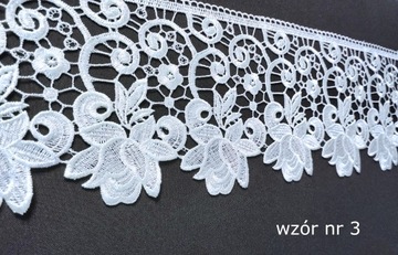 КРУЖЕВО ГИПУРА 15см для штор и скатертей ПО МЕТРАМ