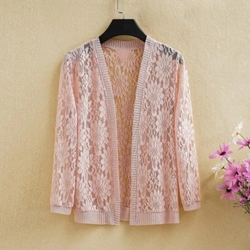 2022 Autumn Summer Lace Cardigan Women Female Card