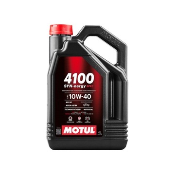 Olej 10W40 MOTUL SYN-NERGY 4100 4l 501.01/505.00/MB229.3/B71 2300/RN0710