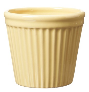 DONICZKA CERAMICZMA ŻÓŁTA WIOSNA13x14 OSŁONKA