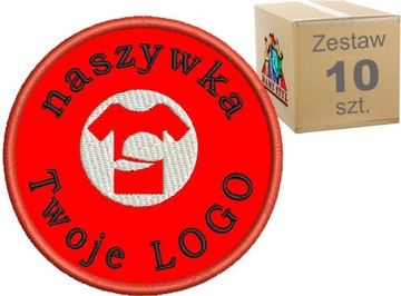Naszywka z własnym LOGO dowolna grafika 10 szt