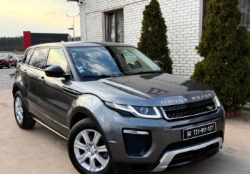 Land Rover Range Rover Evoque I SUV 5d Facelifting 2.0D TD4 180KM 2017 Land Rover Range Rover Evoque 180 Koni Mechanicznych 2.0 Diesel 180KM