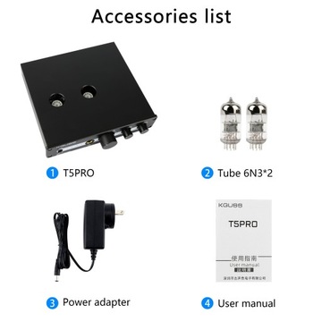 Предекодер для усилителя наушников Bluetooth KGUSS T5PRO