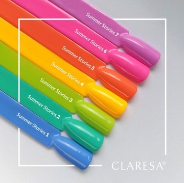 CLARESA HYBRID ЛАКОВ SUMMER STORIES КОЛЛЕКЦИЯ ЛЕТНИХ ЦВЕТОВ INTENS