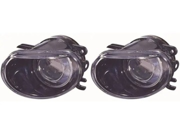 2X SVĚTLA MLHOVKOVÉ HALOGEN ABAKUS L+P DO AUDI A8 D3