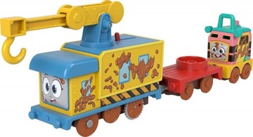 Fisher Price Tomek i Przyjaciele lokomotywa Muddy Naprawa przyjaciół