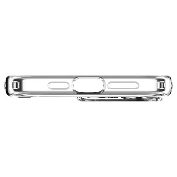 Чехол Spigen Crystal Hybrid MagSafe для iPhone 15 Pro — прозрачный и белый