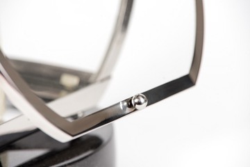 Круглый надгробный фонарь, нержавеющая сталь + гранит.