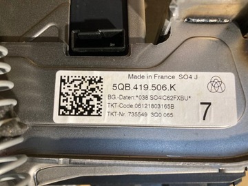 SLOUPEC VOLANT KODIAK TIGUAN 5QB419506K