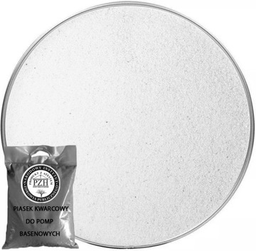 Piasek kwarcowy do pomp basenowych PZH 30 KG FILTRACYJNY KWARCOWY