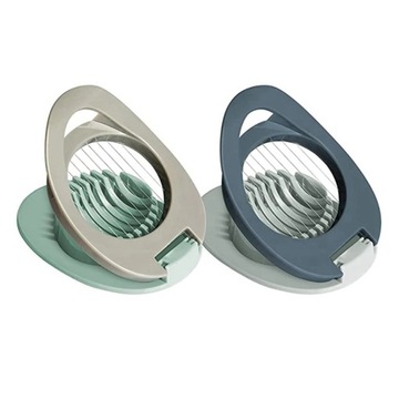 Hot YO-2PCS Egg Slicer With Stainless Steel Wire Egg Slicer,