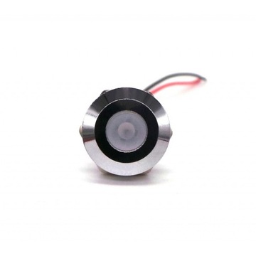 Светодиодная лампа приборной панели 14мм Оранжевая