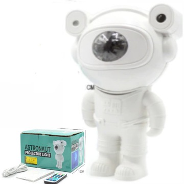 PROJEKTOR GWIAZD NIEBA LED LAMPKA NOCNA ASTRONAUTA