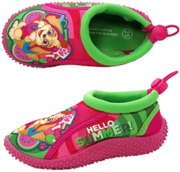 PSI PATROL buty do wody plażowe ELASTYCZNE I LEKKIE rozmiar 26 - 17,5 cm