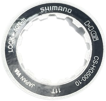 Кассета звездочек Shimano CS-HG500-10 11-25T, 10-скоростная коробка, оригинал