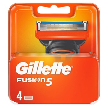 OSTRZA WKŁADY DO MASZYNKI GILLETTE FUSION 5 4szt