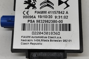 ANTÉNA GPS CITROEN C5 AIRCROSS 9832982380 1.2 BENZÍN 97KW 2021 26913004