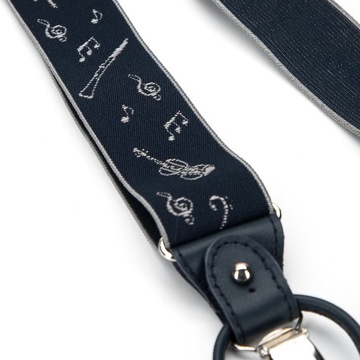 WITTCHEN мужские темно-синие подтяжки для брюк