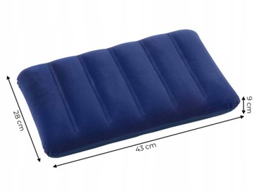 INTEX PILLOW НАДУВАННЫЙ ТУРИСТИЧЕСКИЙ МАТРАС 43х28