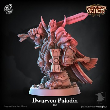 Cast n Play - Dwarven Paladin