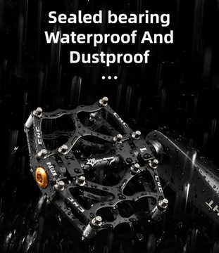 Велосипедные педали ROCKBROS JT201012LBL - АЛЮМИНИЙ n