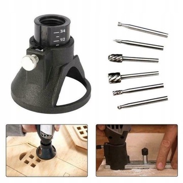 Универсальная режущая насадка для DREMEL + 11 ФРЕЗ.
