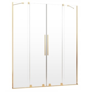 Drzwi prysznicowe FURO DWD 150x200 RADAWAY GOLD