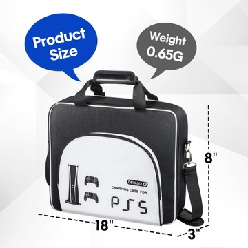 СУМКА-ЧЕХОЛ С РУЧКОЙ ДЛЯ SONY PS 5 CASE