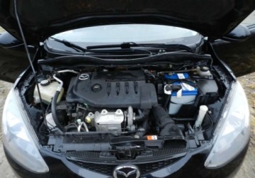 Mazda 2 II 2008 Mazda 2 BEZ RDZY sliczna niezawodna tania ekonomiczna. KLIMA 1wlasciciel, zdjęcie 16